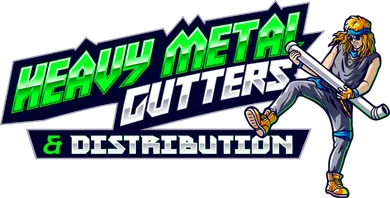 Heavy Metal Gutters Logo